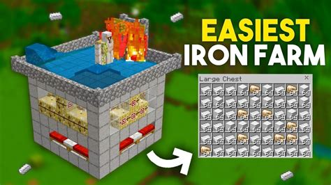 1 Spawning requirements 2. . How to make an iron farm in minecraft bedrock